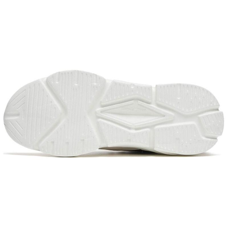 Anta Anti-Slip And Wear-Resistant Lightweight Low-Top Sports Casual Shoes White Gray Blue Sneakers 912318831-3