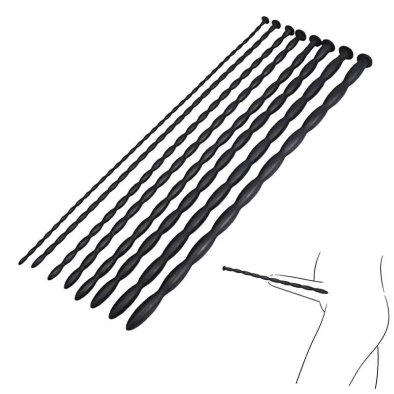 Waterproof Silicone Horse Eye Stick Urethral Stimulator Plug Phallus Stimulates Homosexuality