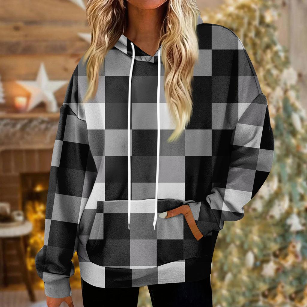 Hoodies For Women Oversized Winter Plush Cute Sweatshirts Pullover Trendy Fall Winter Clothes