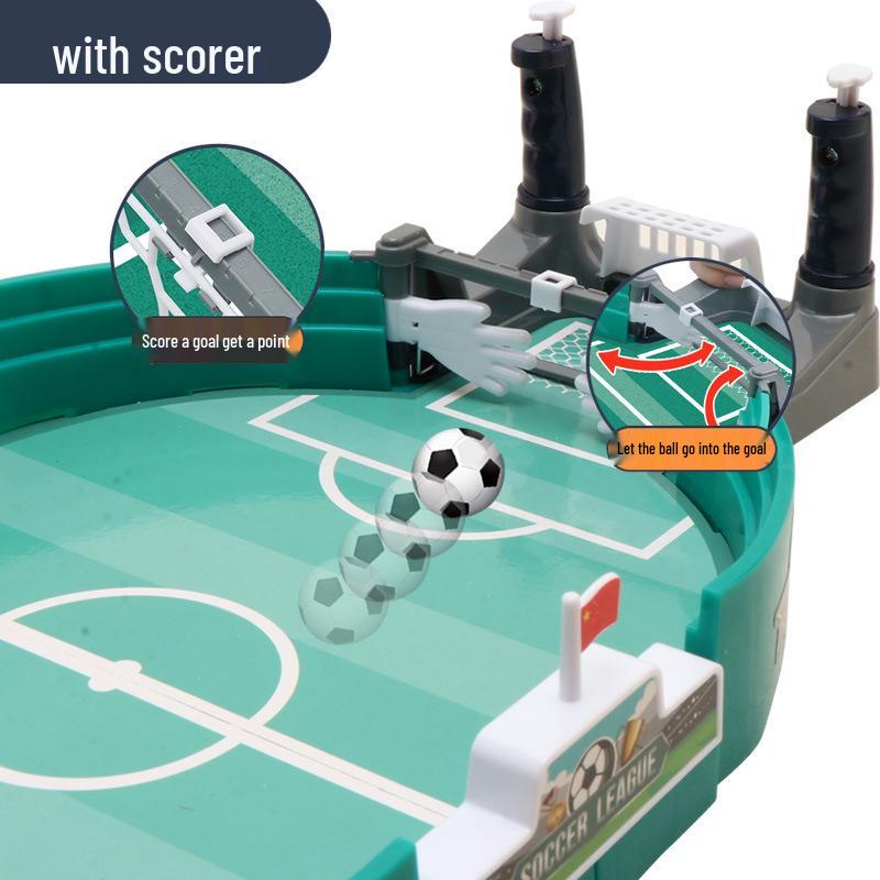 TEMU Interaktives Tischfußball-Desktopspiel für zwei Spieler für Kinder
