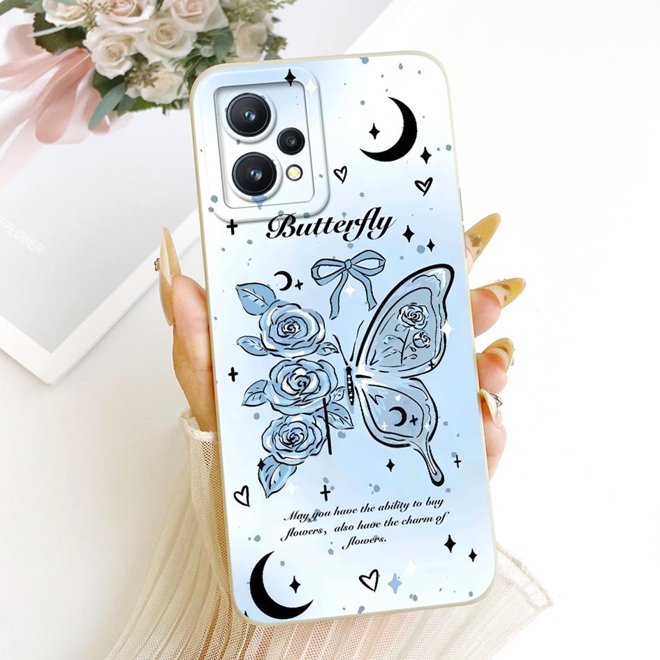 For Realme 9 Pro 5G Case Realme 9 Pro Plus Cover Luxury Painted Candy Silicone Shockproof Bumper On Realme 9 RMX3521 9Pro+ Funda