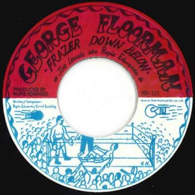 7inch Record JOE LEWIS - Frazer Down Below / Version HRV121 George Floorman 1972 UK Reggae, Ska & Dub