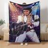 Elvis Presley Personalisierte Textdecke Leichte Anpassbare Decke Langlebiger Komfort Überwurf Für Bett Wohnzimmer Heimdekoration Büro