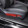Red Carbon Fiber Seat Adjustment Button Trim Sticker for Tesla Model 3 -24