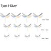 12PCS Gold Silver Rosegold Home Decoration Gardening Ornament Metal Texture Hollow Dragonflies 3D Dragonfly Stickers Wall Decals