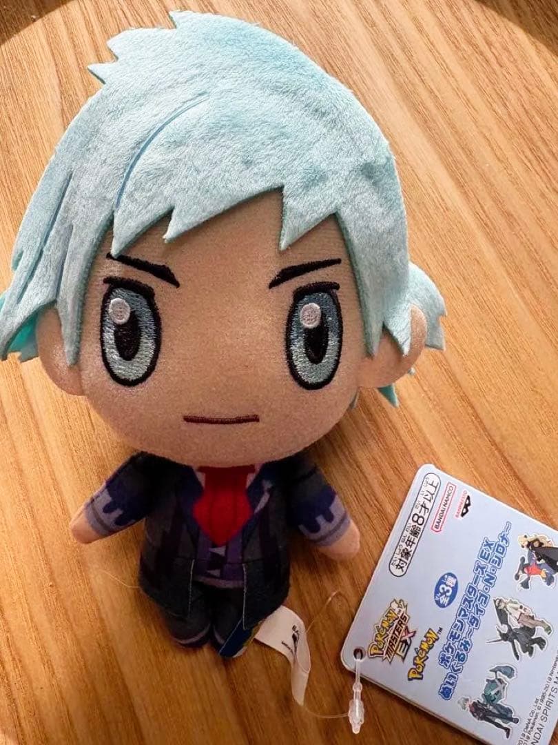 Плюшевая игрушка Pokemon Masters EX N, примерно 20 см.