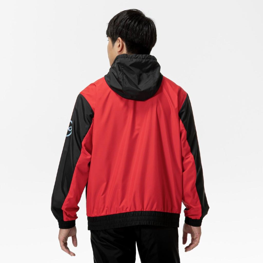 Mizuno Training Wear Windbreaker Black Jacket, Water-Repellent Jersey, 32JEC220,