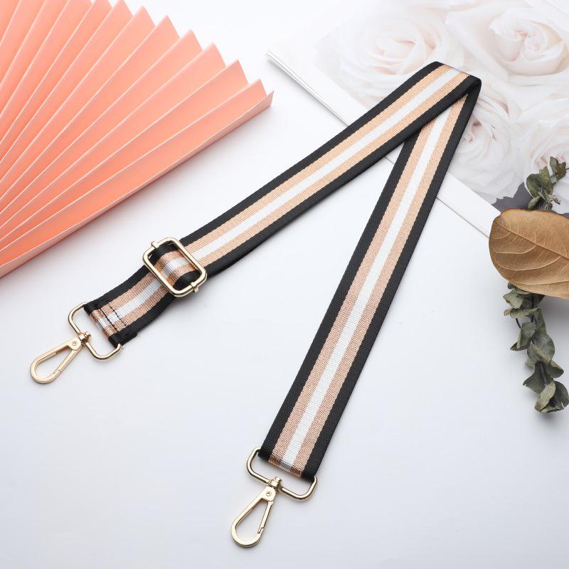 Wide Adjustable Canvas Shoulder Bag Strap - 3.8cm, DIY Accessory, Free Shipping