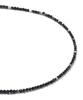 Jbans Classic 3Mm Slim Black Agate Bead Necklace (C2503-An970_Bk)