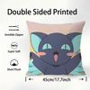 Anime C-Cardcaptor S-Sakura Pillow Case Sofa Decorative Home Double-sided Printing Short Plush Cushion Cover Throw Pillow Cover