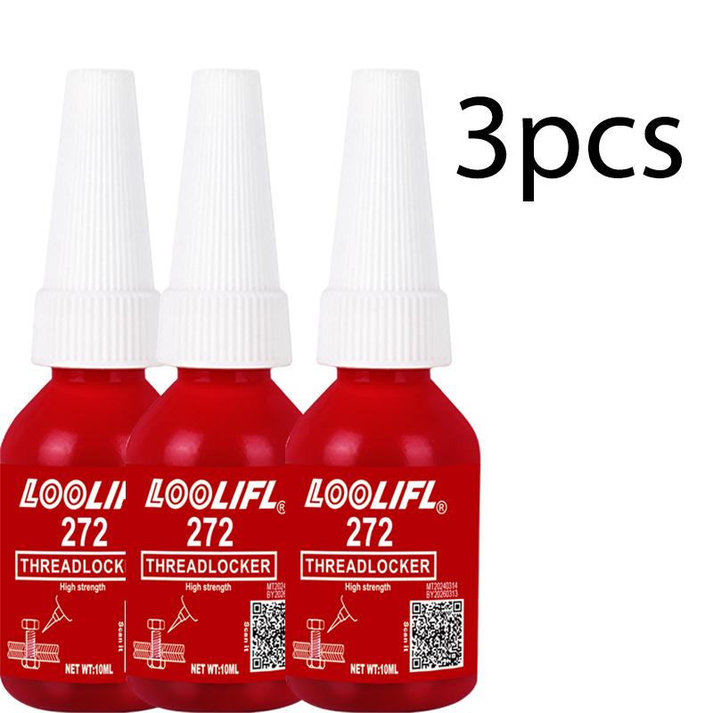 LOOLIFL 272 Screw Adhesive Anaerobic Adhesive Anti Loosening and Anti Slip Sealing Thread Locking Agent Anti Slip Joint Sealant