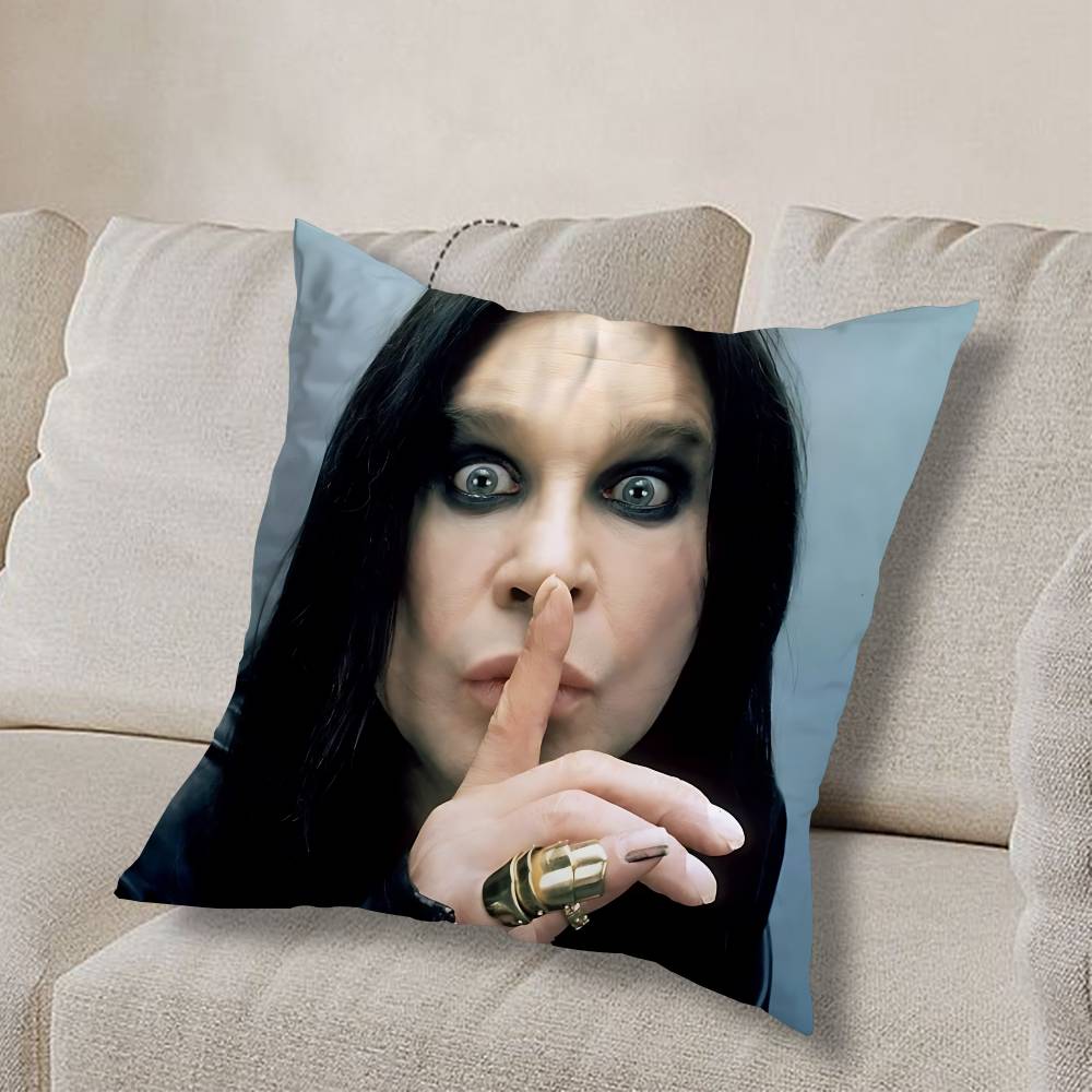 Horký kapela O-Ozzy OsbourneS Povlak na polštář Pohovka Obývací pokoj Ložnice Čelo postele Opěrka Zadní polštář Čtvercový polštář Čas na zdřímnutí