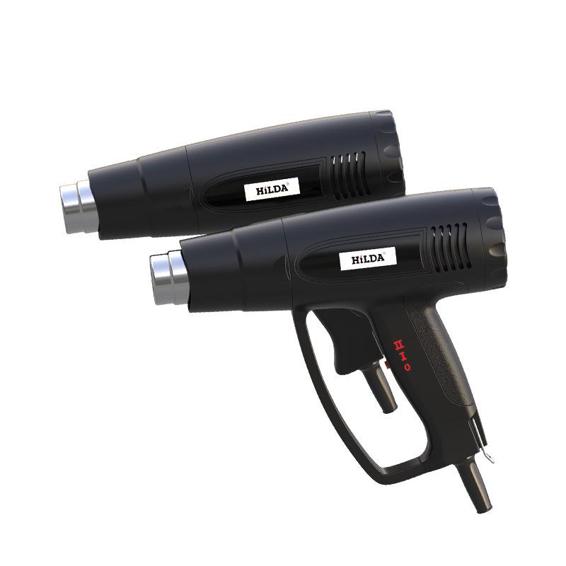 

Hilda 2000W Industrial Hot Air Gun for Car Film Baking Three Nozzles