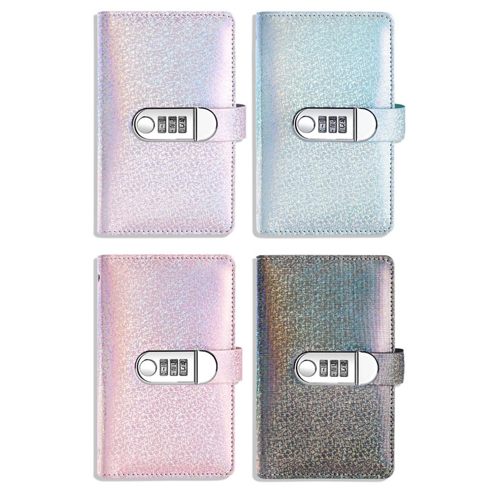 Compact PU Leather Budget Saving Binder with Secure Password Lock Feature