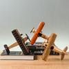 Handmade Wooded Air Plane Model Ornament Living Room Desktop Creative Decoration