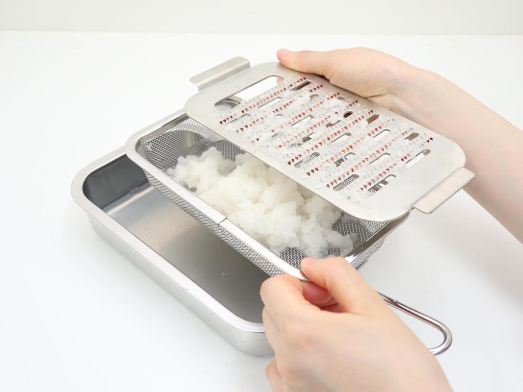 Nihonbashi Kiya Honmedate Pure Copper Grater Copper Grater Daikon Radish Grater Box-shaped