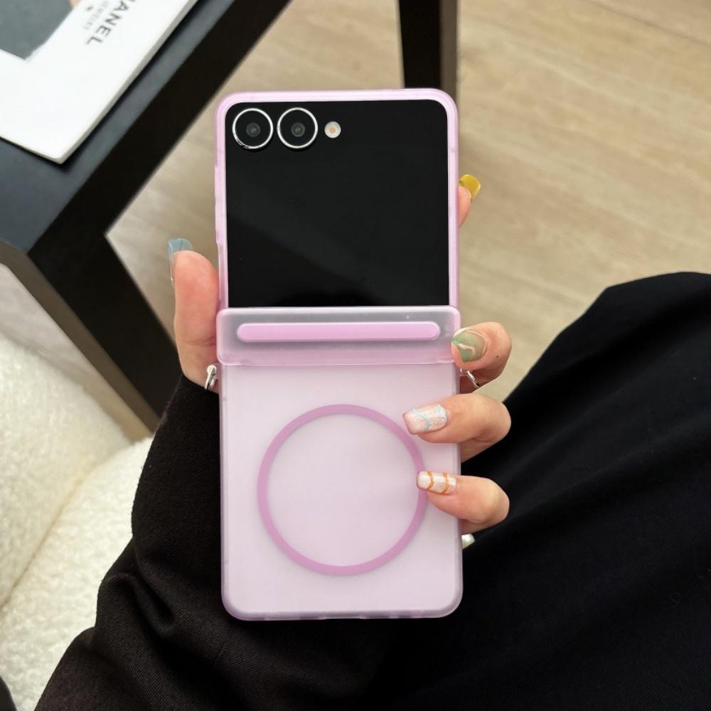 Samsung Z Fold 7 6 5 4 Luxury Matte Skin Feeling for Magsafe Magnetic Phone Case Samsung Z Flip 7 6 5 Shockproof Anti Drop Cover