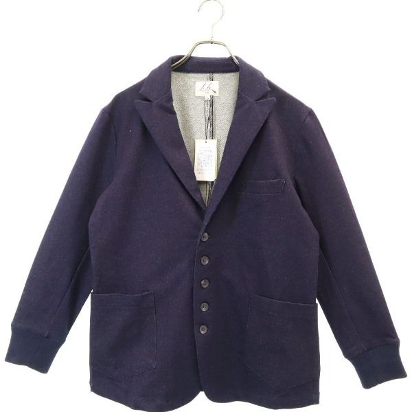 Brand New HB Indigo Cut and Sew Rib Tailored Jacket L Navy Blue Men's Used
