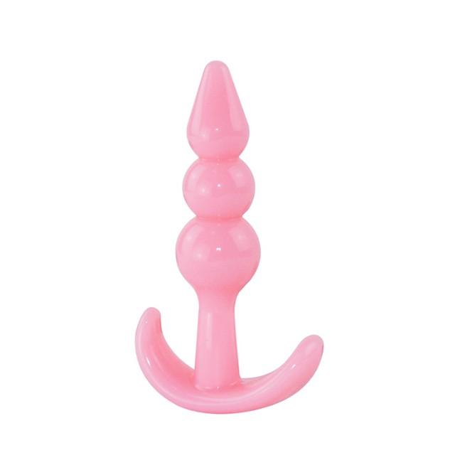 Měkké silikonové anální kolíky pro začátečníky Anální stimulátor Trenér Sex Play Hračka pro ženy Páry Masáž bodu G Unisex sex