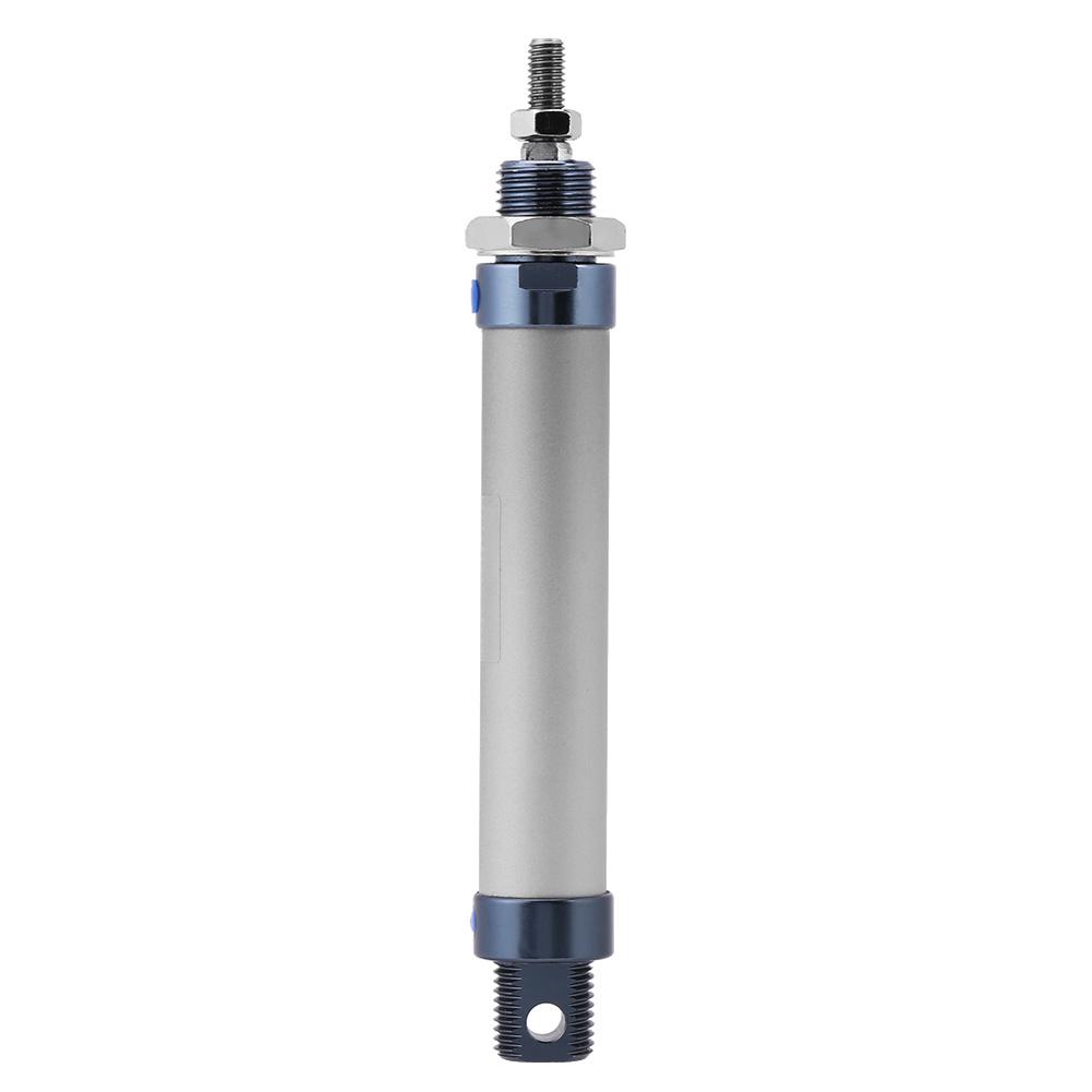 1 stuks 16 mm Mini Aluminiumlegering Lucht Pneumatische Cilinder Dubbelwerkend Slag 50 mm M6 Schroefdraad