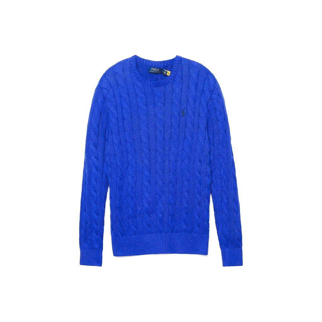 Polo Ralph Lauren Zopfmuster-Pullover mit Rundhalsausschnitt 710775885-038