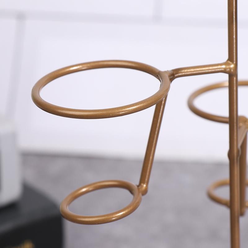 Ice Cream Stand Birthday Wedding Iron Structure Party Practical Display Holder