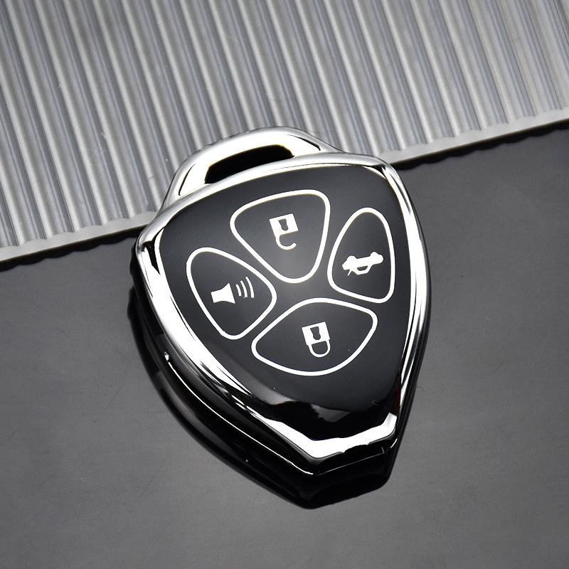 2 3 4 Pulsanti TPU Copertura Chiave Auto Telecomando Guscio Borsa per Toyota Avalon Corolla Camry RAV4 Crown Reiz Venza Matrix Custodia Accessori