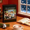 Office 20. Jubiläum Adventskalender 2025 24 Tage Acryl Ornament mit TV-Show Themen Weihnachts-Countdown Dekoration für Fans & Sammler