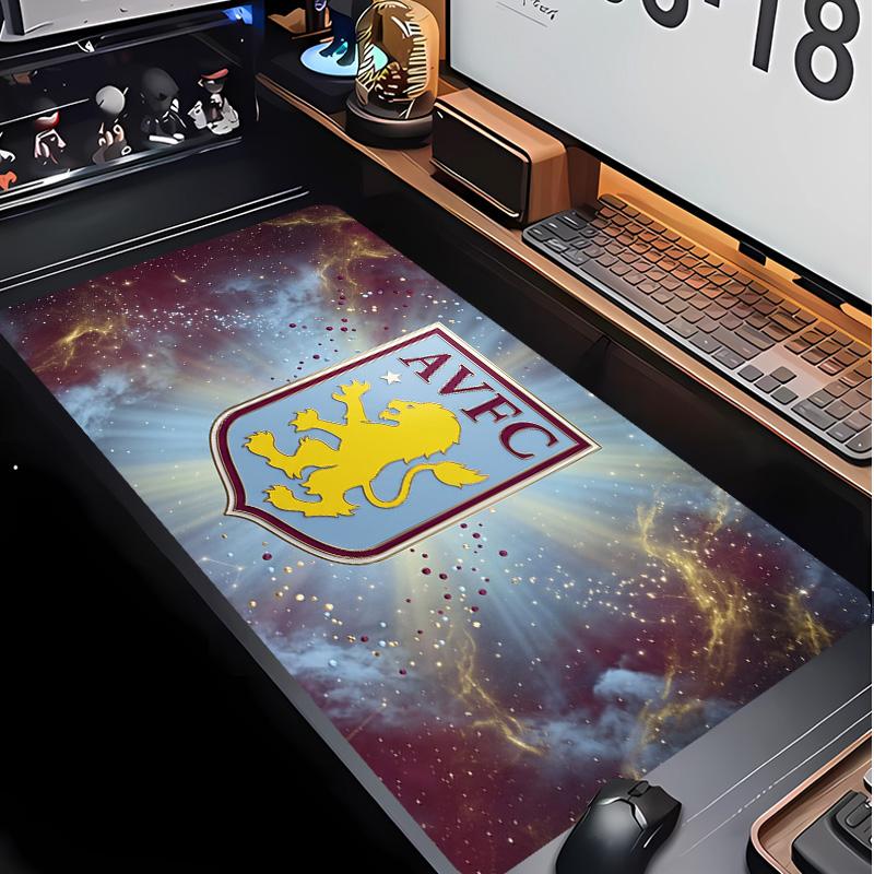 Tappetino per Mouse Stampa Calcio Aston Villa Non?Tappetino Antiscivolo in Gomma per Scrivania Impermeabile Mousepad da Gioco per Laptop Ufficio Desktop