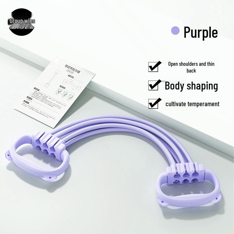 Figure-8 Resistance Band for Chest Expansion and Yoga Fitness