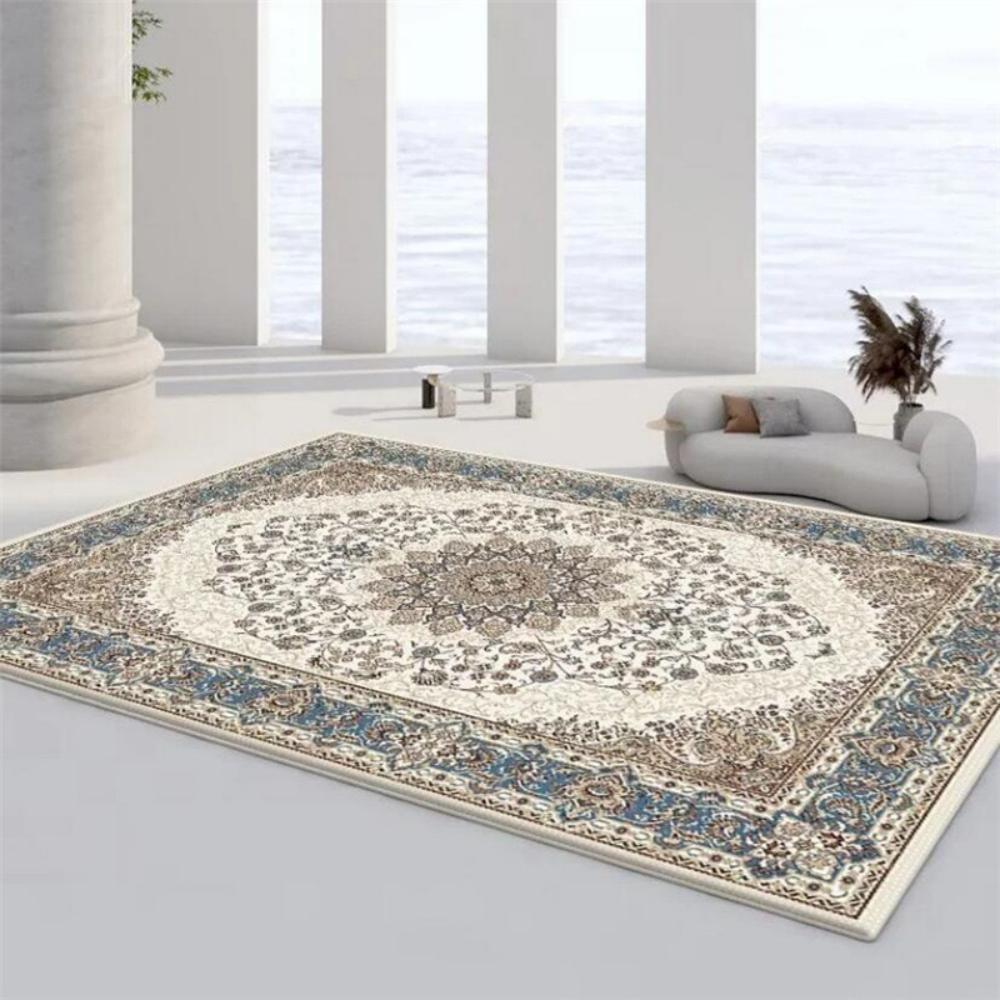 Retro Style Imitation Cashmere Washed Back Carpet American Living Room Sofa Table Cushion Bedroom Decorative Carpet