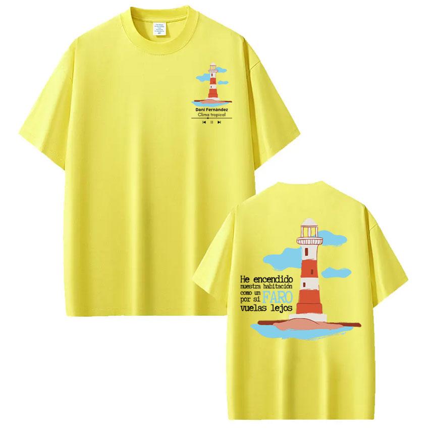 Rapper Dani Fernandez Fashion Graphics Tees Men Women Oversized Tshirts Summer Cotton Casual Vintage High Quality Tshirts Top