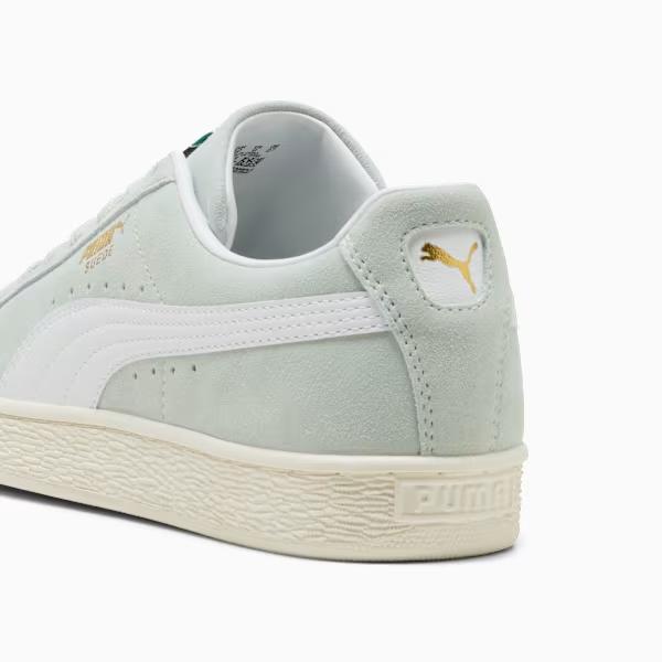 399781-43 Puma Suede Classic "Creme De Mint/PUMA White" (Men's)