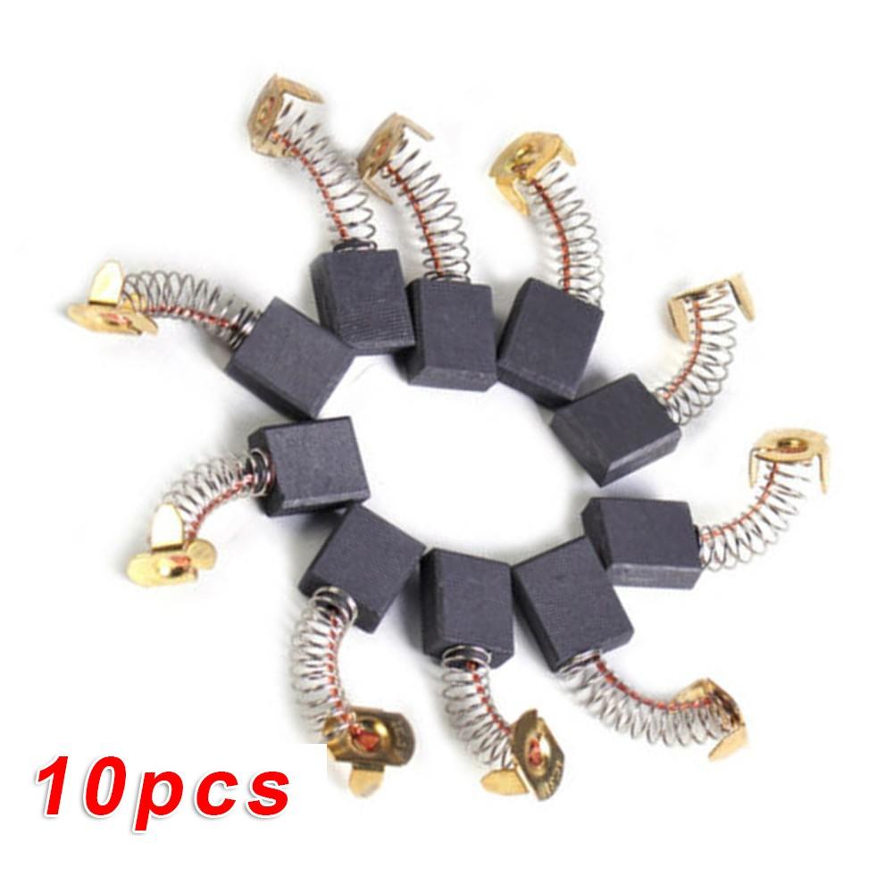 10pcs Carbon Brush Electric Motor Wire leads Engine Angle grinder Rotary