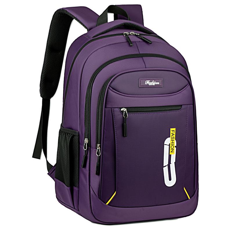 Plecak na laptopa unisex o dużej pojemności - Wielokomorowa torba biznesowa podróżna z regulowanymi paskami