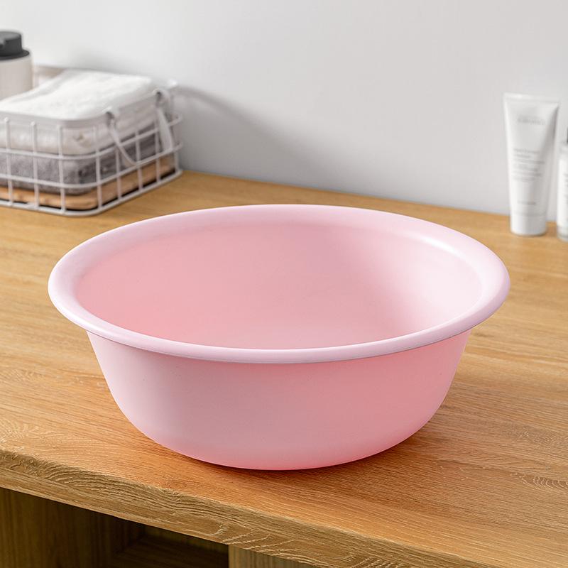 Deepened Plastic Washbasin for Laundry, Bathroom, or Baby Footbath