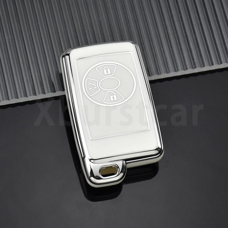 

Auto Shell Fob Holder for Toyota Noah Tarago Mark X RAV4 Voxy Corolla Yaris Estima Soft TPU Car Key Case Cover Accessories