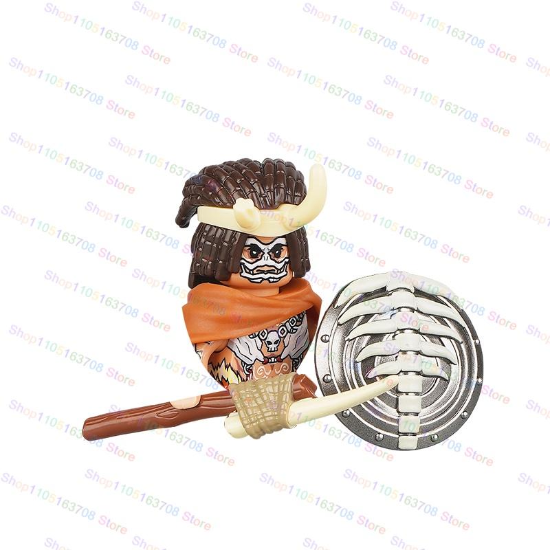 Anime Cartoon Three Kingdoms Cao Cao Sun Quan Liu Bei Characters Building Blocks Accessories Toys Children's Christmas Gift