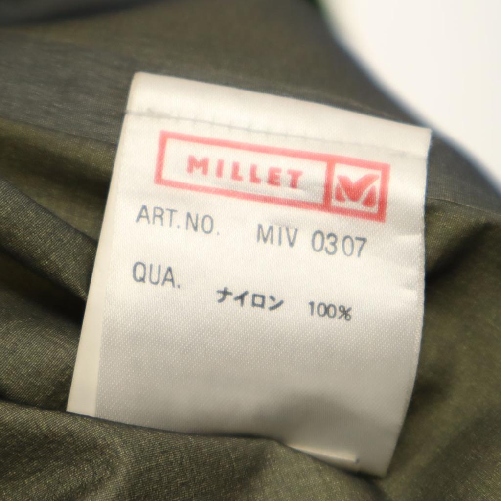 MILLET Gore-Tex Jacket M Yellowish green Outdoor storage bag included Women Used