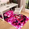 Demon Slayer Printed Absorbent Washable Carpet, Non-Slip Bathroom Mats, Kitchen Rugs, Yoga Mat,Living Room Entrance, Camping Picnic Rugs