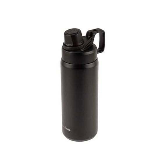 CAPTAIN STAG Sports Bottle Water Direct Drinking Double Stainless Vacuum Insulation Cold Retention Drink Compatible HD 750 Black UE-3651