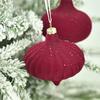 27pcs Shatterproof Velvet Christmas Ball Pendant Xmas Tree Hanging Ornaments  Home New Year Gifts