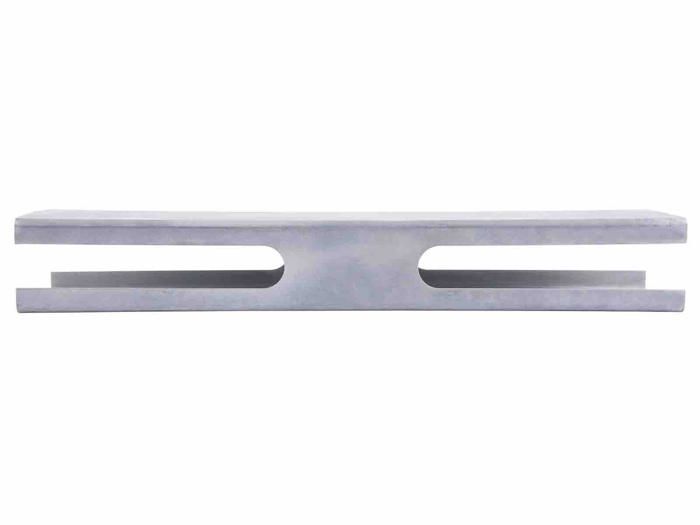 Zaundirekt - 672638 - Fence Post Adapter Accessories for The Industrial Program, Silver