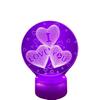 Creative 3D Cartoon Night Light - Gift for Girlfriend or Female Classmate, Perfect for Birthday or Dorm Desk.