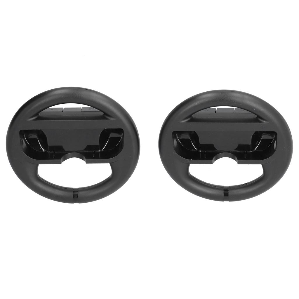 Racing Game Steering Wheel Portable and Easy To Operate Steering Wheel Controller for SwitchBlack