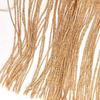Fashion Tassel Patchwork Women Tulle Shawl V-Neck Cardigans Hollow Summer Scarf Mantilla Lace Veil Party