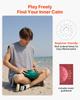 Steel Tongue Drum, 25.4cm 11 Notes Rain Drum for Outside Garden, C Major Musical Drums with Music Book & Mallets, Percussion Instrument for Meditation