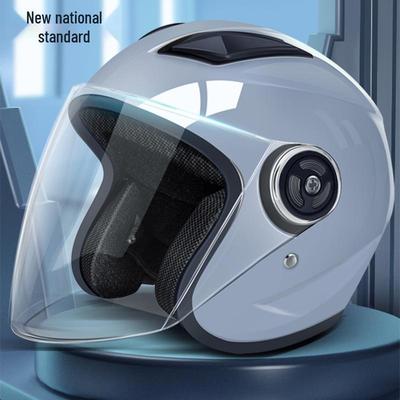 All-Season Rainproof Electric Vehicle Safety Helmet with National Standard Certification – High Definition, Not for Motorcycles