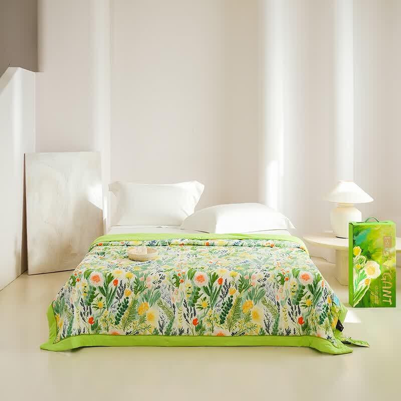 ZMN Fragrant Elegant Cotton Summer Quilt 180cm*200cm