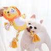 Dog Toys Bite-Resistant Animals Shape Dog Squeaky Toys for Small Medium Dogs Teeth Cleaning Playing Interactive Toy Pet Supplies